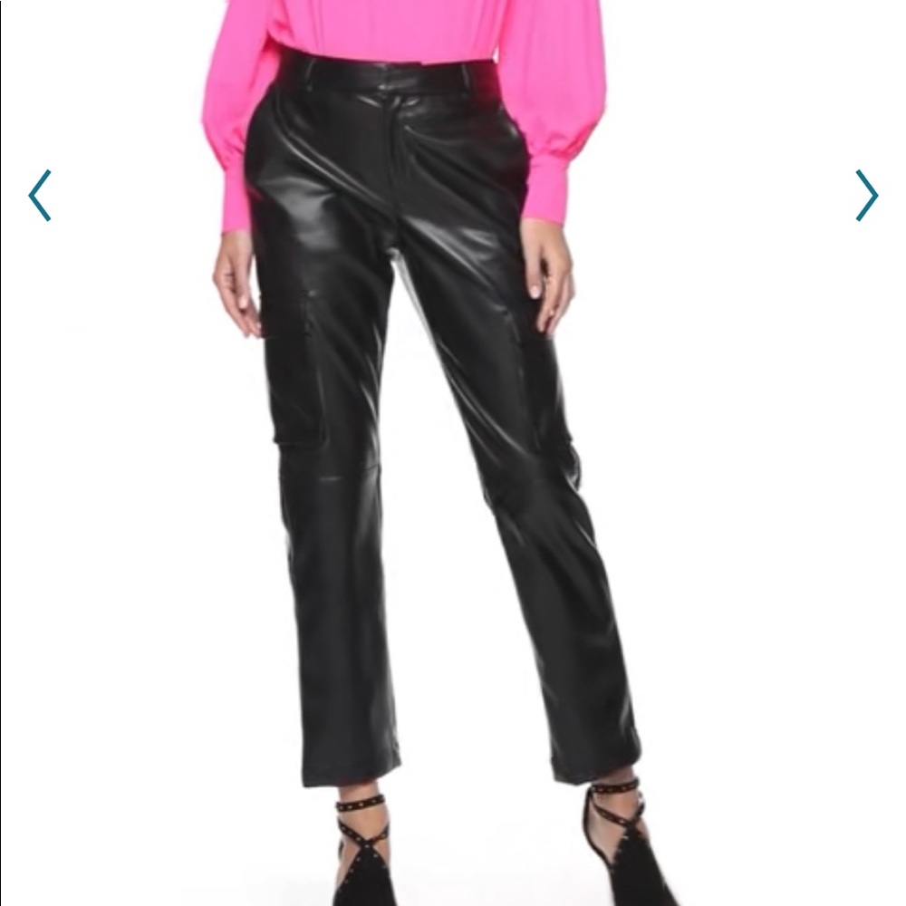 Apt. 9 + Cara Santana Faux Leather Cargo Pants